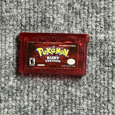 Nintendo Pokémon Ruby Version GBA  US/CA RPG Pokemon Series Tested