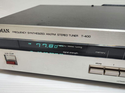 Luxman T-4FM/AMラジオ受信機チューナー Luxman T-400 Analog Tuner (Same as T-1 with Wood Cabinet) for sale
