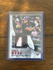 2025 Topps James Wood RC Major League Material Patch Rookie Nationals 1/10