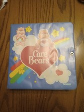 Vintage Care Bears Carrying Casewoth 17 Pvc Bears And A Key Chain