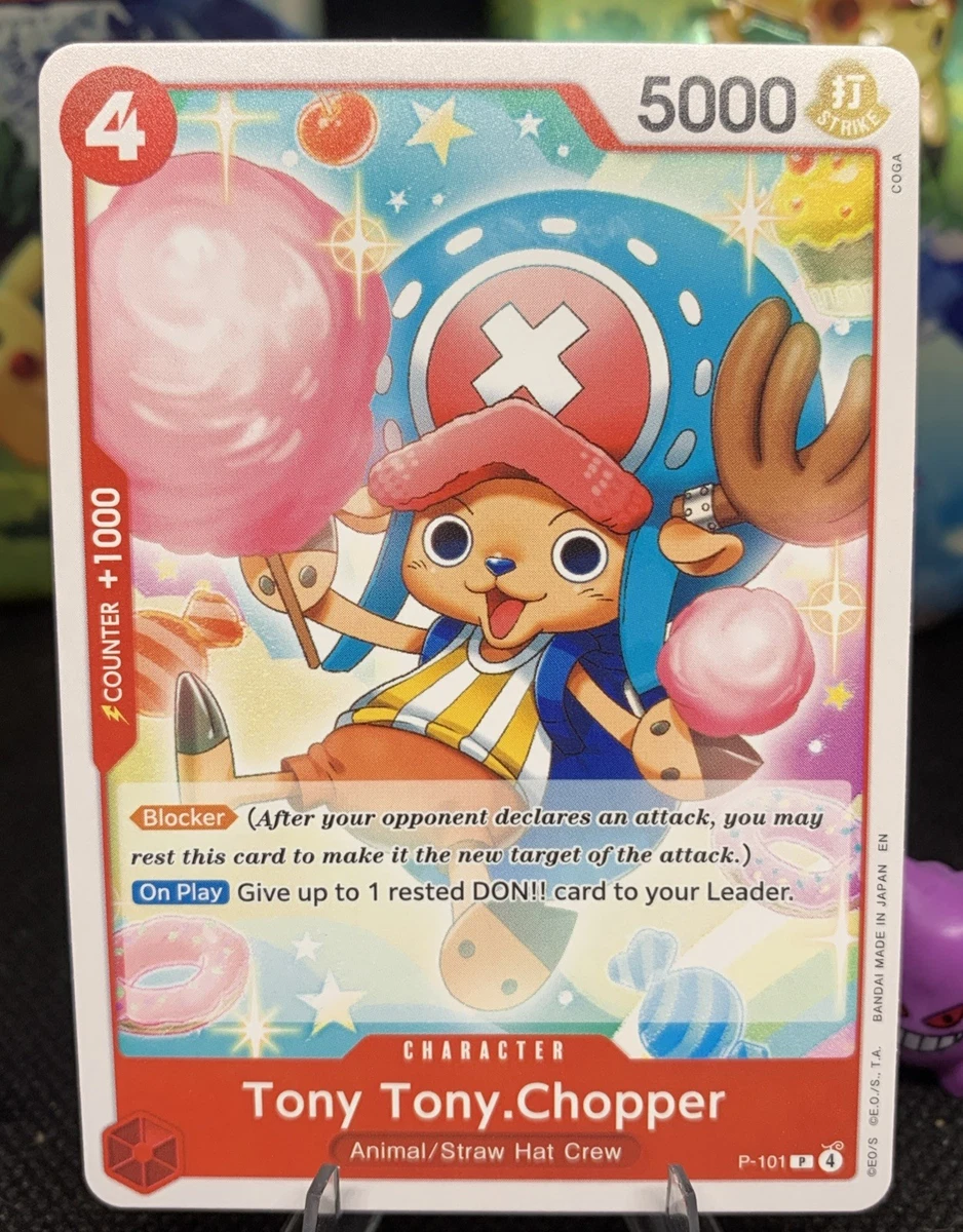 ワンピースカード 英語版 チョッパー WINNER P-101 プロモ Tony Tony.Chopper P-101 One Piece Promotion Cards for sale | eBay