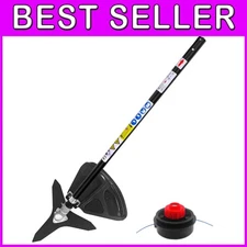 Lightweight 15-Inch Brush-Cutter Trimmer Attachment with Ergonomic Design