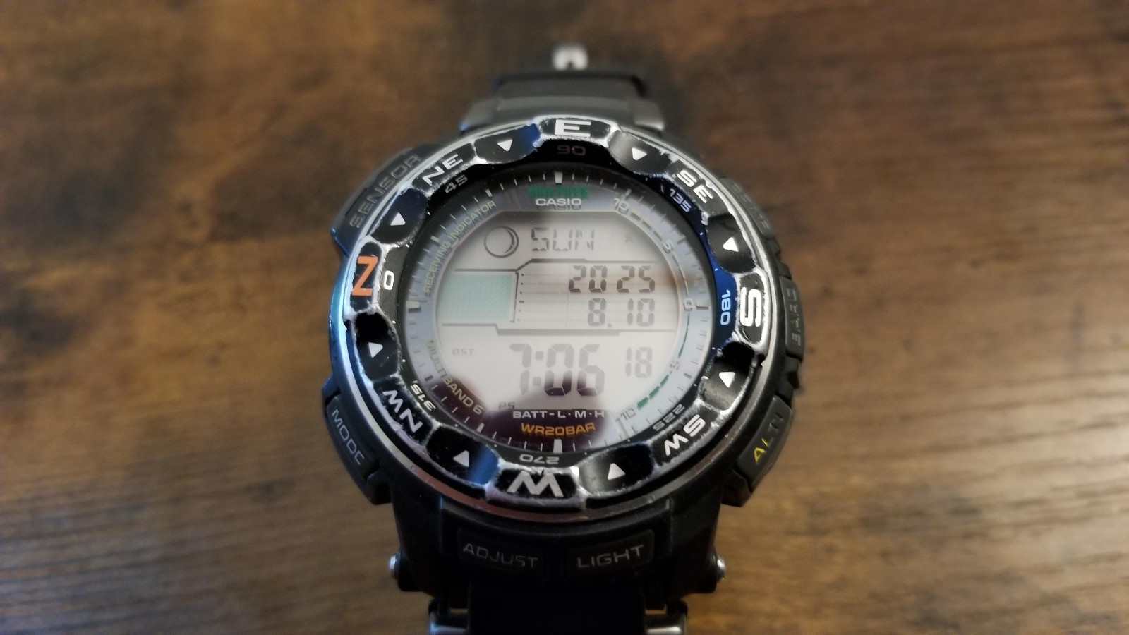 Casio Pro Trek PRW-2500-1JF ProTrek Triple Sensor Tough Solar Watch Tested