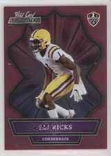 2021 Wild Card Alumination NIL Collegiate Edition Pink Eli Ricks #ANBC-15 1d6q