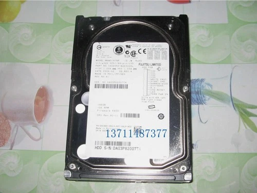 Fujitsu SCSI hard disk 68 pin Fujitsu 146g MAW3147NP 10K U320 146g