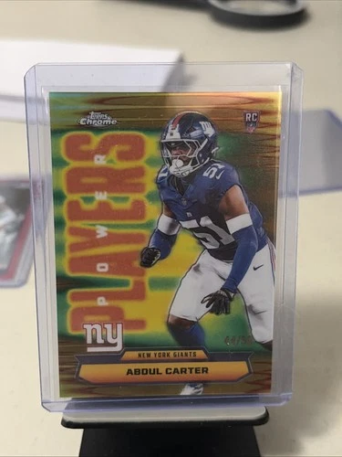 2025 Topps Chrome Abdul Carter Base (RAW)