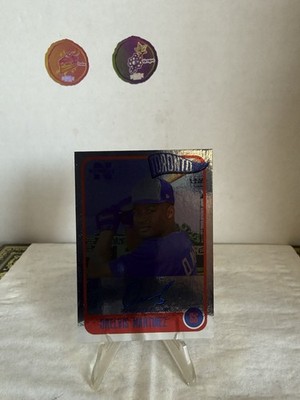 2020 Onyx Nimbus Silver Auto /325 Orelvis Martinez #NAOM Autograph Blue Jays