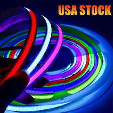 32.8ft RGBIC COB LED Strip Light Addressable WS2811 12V 24V LED Strip 720LEDS/M