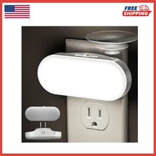 Led Night Light, Plug into Wall, [2 Pack] with Dusk to Dawn Sensor, 1W 5000K Dim