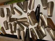 Huge Lot 30 Vintage Advertising Shoe Horns - Montgomery Ward, Dr Scholls, Ohio