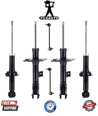 Complete Front & Rear Strut With Sway Bar Fits 14-17 Mitsubishi Outlander