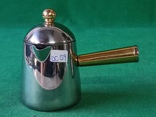 LATTIERA CARMENCITA VINTAGE INOX 18/10 MANICO DORATO BALZANO PER LAVAZZA. DC59