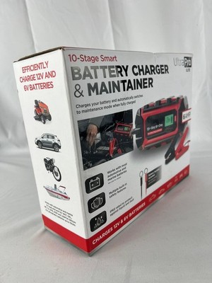 GOOLOO 6 Amp Smart Battery Charger, 6V and 12V Trickle Charger and Maintainer