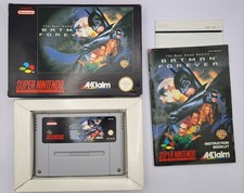 Thumbnail of ebay&reg; auction 127718585394 | Batman Forever SNES Super Nintendo CIB PAL Modul Anleitung Modul Top