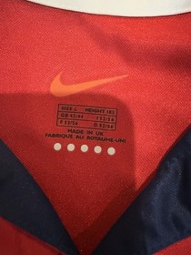 Vintage Arsenal 1999-2000 Home Shirt Nike Dreamcast Size Large Authentic Rare