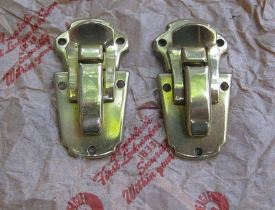 Vintage 1950s Eagle Guitar Case Locks (2)- Gibson/Lifton/Geib - New Old Stock