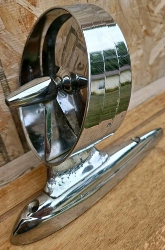1958-59 Ford Fairlane/T-Bird Fender/Door Outside Rearview Mirror 3119741 Used