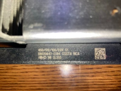 Intel Pentium III Processor 450/512/100/2.0v SL35D - Slot 1  with Heat Sink /Fan