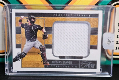 2023 Panini Three and Two Baseball Prospect Jerseys Henry Davis Pirates 23/35
