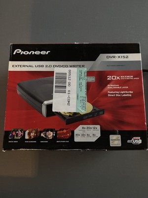 Pioneer External USB 2.0 DVD/CD Writer DVR-X152 | eBay