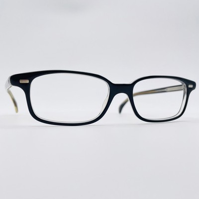 GIORGIO ARMANI Brille SCHWARZ RECHTECKIG Brillengestell MOD: ABGERIEBEN