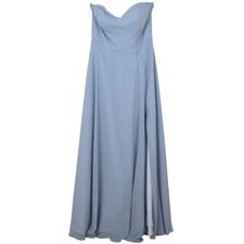 Hayley Paige Chiffon Cornflower Bridesmaid Dress Size 14