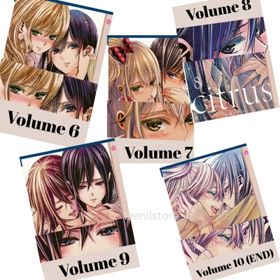 Citrus Manga Volumes 6, 7, 8, 9, 10 – New Sealed English Comics by Saburouta - Image 1 of 4