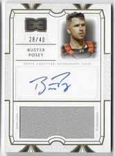 BUSTER POSEY 2024 TOPPS DEFINITIVE AUTO AUTOGRAPH JERSEY CARD #28/40!