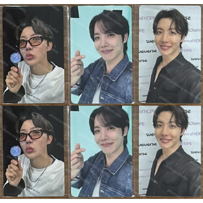 BTS J-HOPE CHARM OF HOPE SPECIAL LUCKY DRAW LD PHOTOCARD OFFICIAL