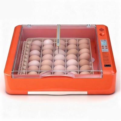 VEVOR 36 Egg Incubator, Automatic Egg Turner with LED Candler & Water Tray, Temp
