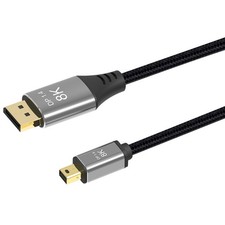 1m Laptop Mini DP to DP Cable Conversion Cord 8K 60Hz 4K 144Hz DisplayPort 1.4 j