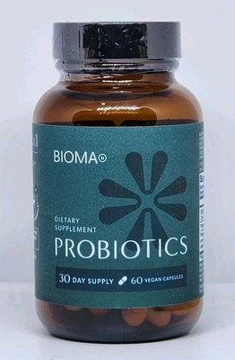 3 Pack BIOMA Probiotics Digestive Health Gut Support for Men & Women 60  Capsules