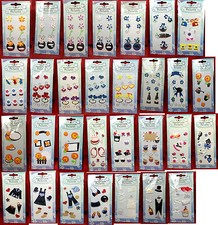 Stick on Card Embellishments for Card Making - 31 Designs Available - BOGOFF