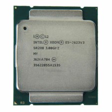compatibility Intel Xeon E5-2623 V3 CPU Quad Core 3.0GHz 10MB SR208 LGA 2011-3