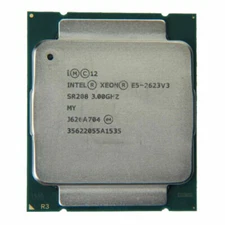 Intel Xeon E5-2623 V3 CPU Quad Core 3.0GHz 10MB SR208 105W LGA 2011-3 Processor