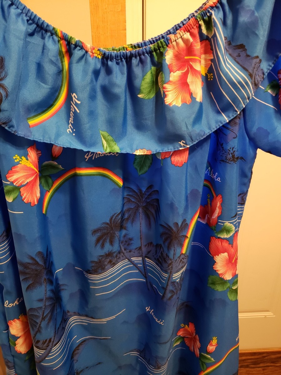 フラダンス 90s MAMO Muu Muu with Stole フラダンス 90s MAMO Muu Muu with Stole フラダンス 90s MAMO Muu Muu