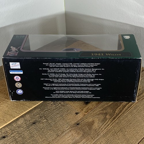 1941 Willy Coupe Die Cast Metal Deluxe Edition Scale 1:18 “New Unopened Box” - Picture 8 of 10