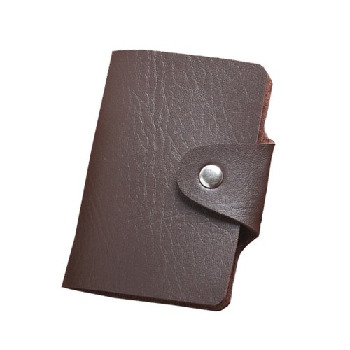 PU Leather Slim ID Credit Card Holder Pocket Case Purse Wallet 24 Business Card~ - Picture 26 of 28