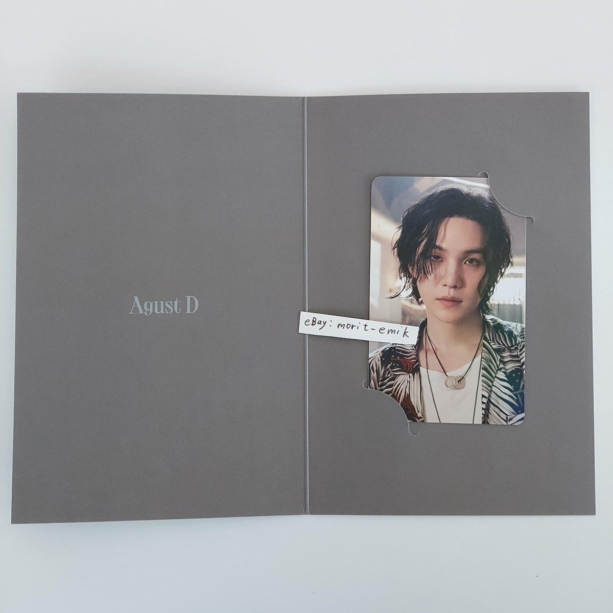 BTS ユンギ D-DAY アメリカ トレカ BTS SUGA Agust D - D-Day - Official Photocard PC usa wvs SET