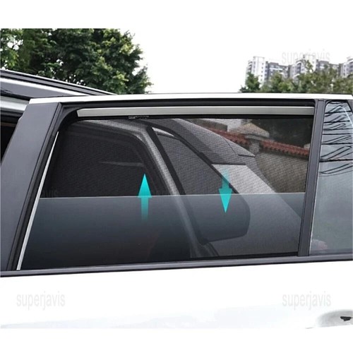 Magnetic Window Sunshade For Honda Civic Hatchback Mesh Windshield Frame Curtain - Picture 9 of 14