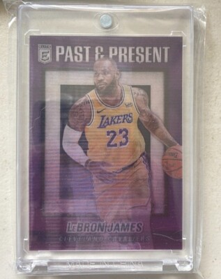 LeBron James 2021-22 Donruss Elite Past and Present #1