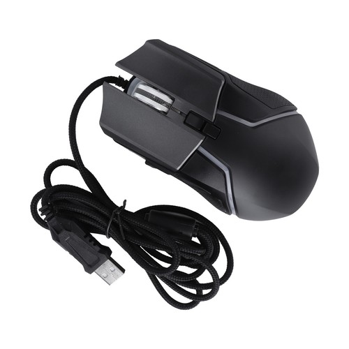 Gaming Mouse Adjustable Dpi Mechanical Ergonomic Rgb Lighting Wired Mice For MPF - Picture 5 of 24