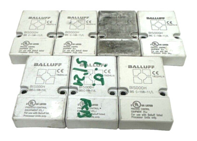 7 x Balluff BIS000H BIS C-108-11/L Datenträger Träger