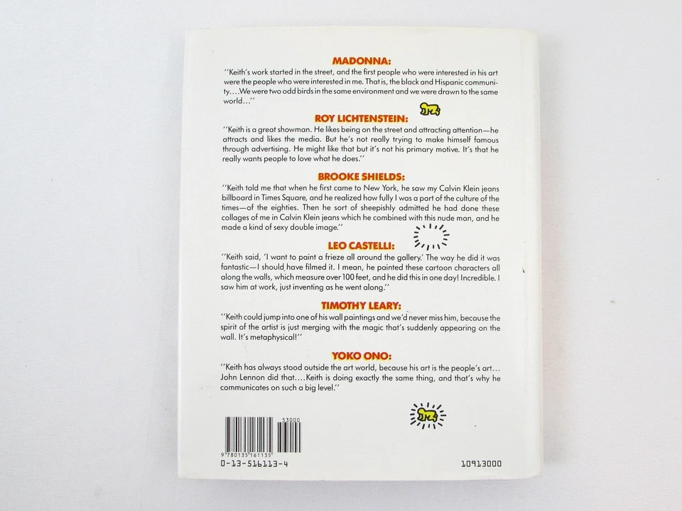 Keith Haring: The Authorized Biography by John Gruen 1991 HC/DJ First Edition - Image 3 of 4