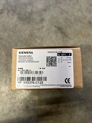SIEMENS DXR2.E18-101B AUTOMATION STATION