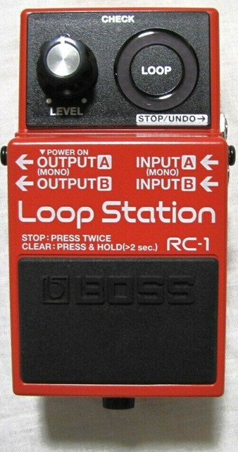 Roland Boss Rc 300 Loop Station Guitar Effects Looper Pedal Rc300 For Sale Online Ebay