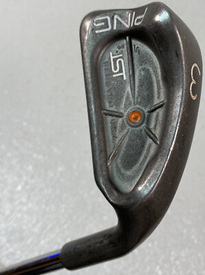 PING ISi 3 iron Steel Cushin Shaft Orange Dot Good Condition Right Hand 36 1/2 