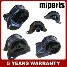 Engine Motor and Trans Mount Set 5pcs Fit For Honda Civic 1.5L Auto 1992-1995