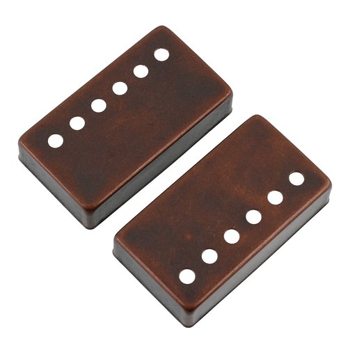 2PCS Electric Guitar Humbucker Pickup Cover 50mm / 52mm Red Bronze - Picture 2 of 6