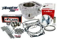 06-08 Raptor 700 Top End Rebuild Kit Stage 1 Cam Stock Bore Cylinder Hotcam Redo